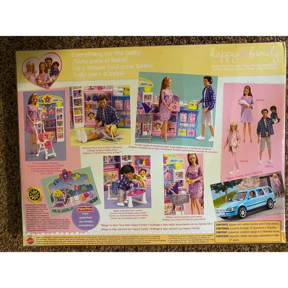 Barbie 2002 Happy Family Collection Baby Store Playset - Picture 2 of 2